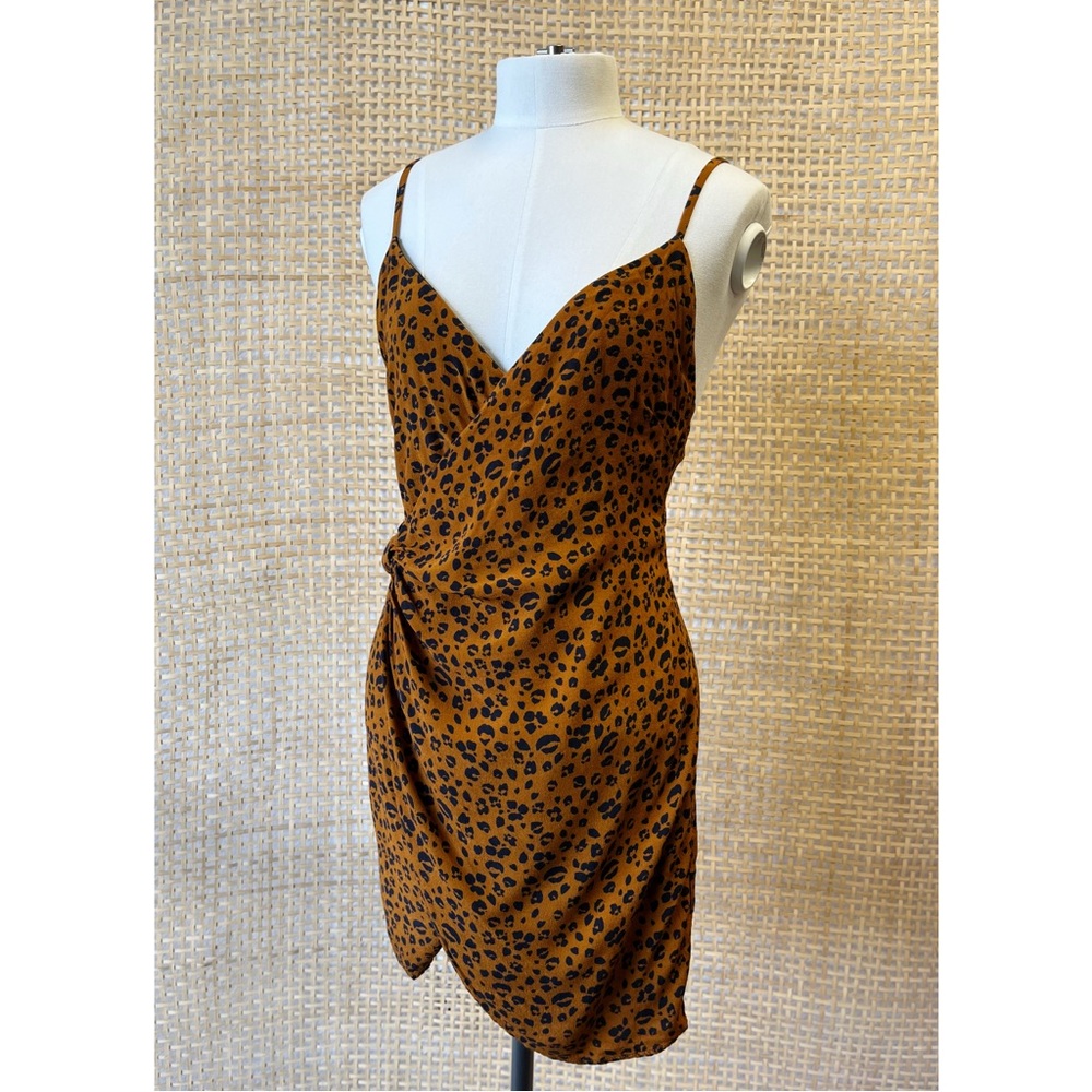 Revolve Privacy Please Size Small Leopard Print F… - image 2